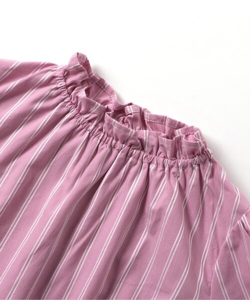 apres les cours（アプレレクール）の「デニムビスチェ&チュニックセット（ベスト・キッズ・その他3/ピンク・110/100/90/80/140/130/120）」の3枚目の写真
