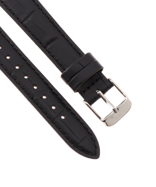 HIROB（ヒロブ）の「LOBOR DYNASTY BLACK STRAP 16mm(SILVER)（アナログ腕時計・レディース・シルバー・FREE）」の3枚目の写真