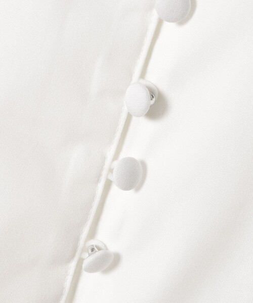 BEAMS HEART（ビームスハート）の「スタンドフリル チュニックシャツ（シャツ/ブラウス・レディース・ブラック/オフホワイト/ベージュ・FREE）」の22枚目の写真