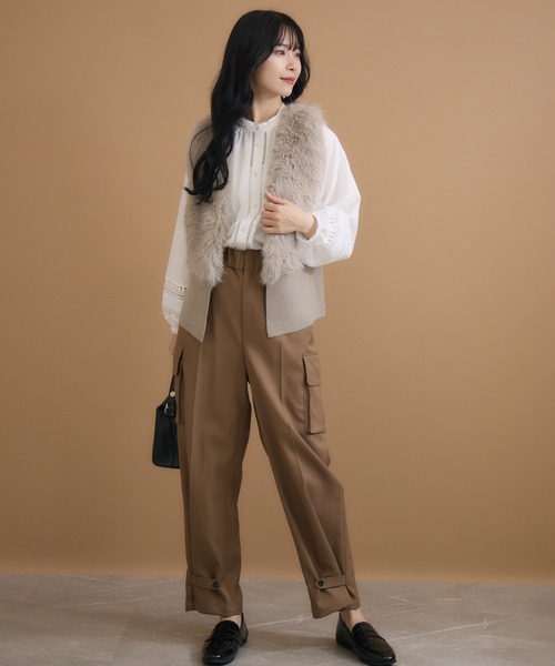 KATHARINE ROSS（キャサリンロス）の「【KATHARINE ROSS】ファーコンビ