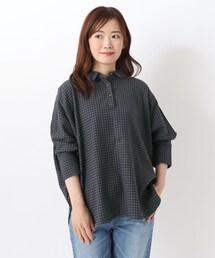 ドルマン風 ゆったりブラウス