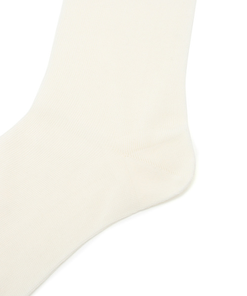ROPE' PICNIC（ロペピクニック）の「シアーハイソックス（ソックス/靴下・レディース・ライトグレー/オフホワイト/ブラック・FREE）」の11枚目の写真