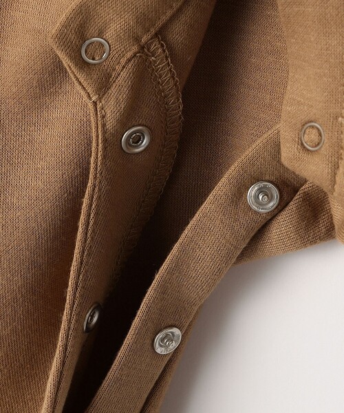 SHIPS(シップス)の「SHIPS KIDS:70~80cm / 蝶ネクタイ 長袖 ロンパース(ロンパース・キッズ・ネイビー/ベージュ・80/70)」の7枚目の写真