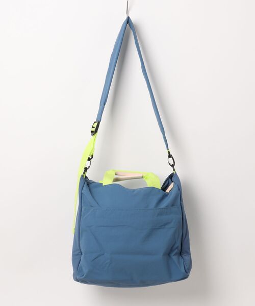 10ポケ INSIDE PRINT 2WAY TOTE（ボストンバッグ）｜EARTH MADE