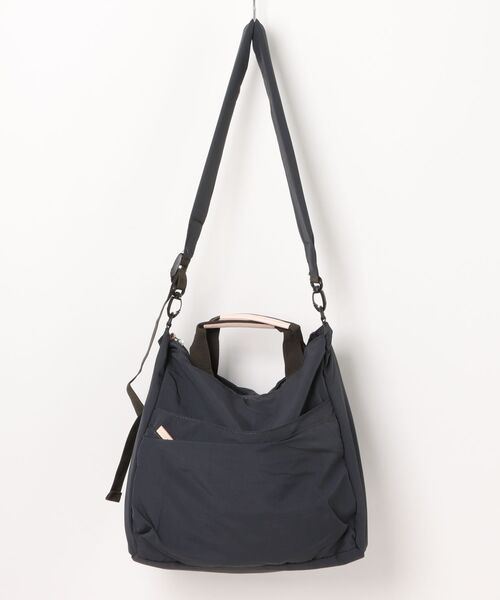 10ポケ INSIDE PRINT 2WAY TOTE（ボストンバッグ）｜EARTH MADE