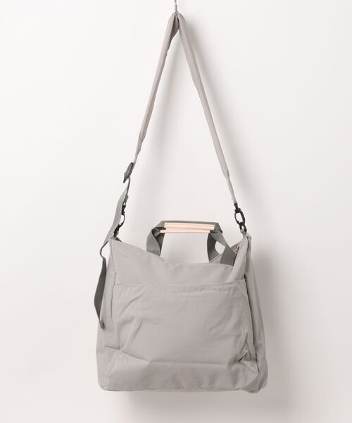 TRAUM□originalリネン100%tote .flat─2way 10ポケ INSIDE PRINT 2WAY TOTE（ボストンバッグ）｜EARTH MADE