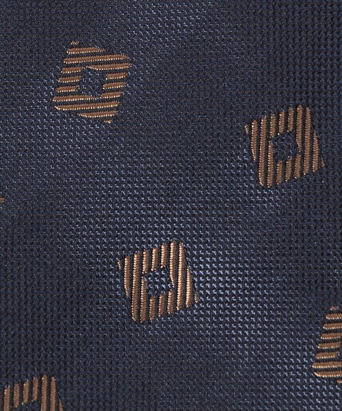 UNITED ARROWS(ユナイテッドアローズ)の「コモン ジャガード ネクタイ(ネクタイ・メンズ・ネイビー/グレー・FREE)」の5枚目の写真