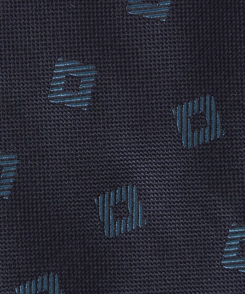 UNITED ARROWS(ユナイテッドアローズ)の「コモン ジャガード ネクタイ(ネクタイ・メンズ・ネイビー/グレー・FREE)」の7枚目の写真