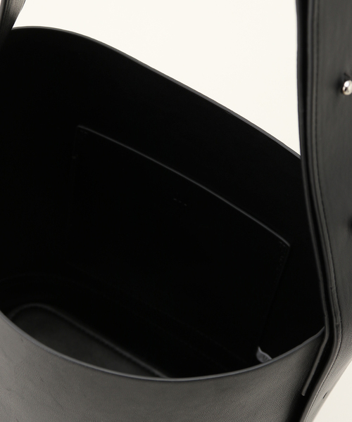 ＆MyuQ（アンドミューク）の「【&MyuQ/アンドミューク】バケットトートバッグ（トートバッグ・レディース・ブラック・FREE）」の4枚目の写真