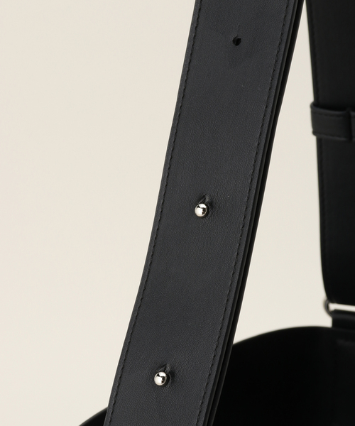 ＆MyuQ（アンドミューク）の「【&MyuQ/アンドミューク】バケットトートバッグ（トートバッグ・レディース・ブラック・FREE）」の8枚目の写真