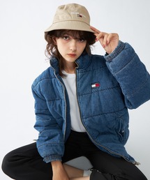 tommy jeans（トミー ジーンズ）の「デニムパファージャケット（ダウン