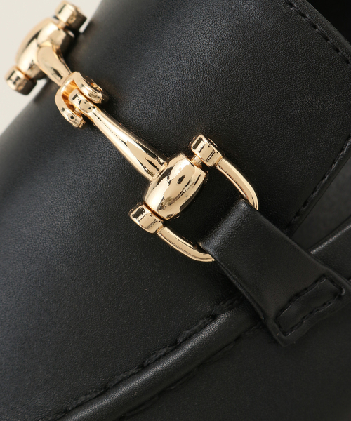 B.C STOCK（ベーセーストック）の「プラットフォームビットローファー（ローファー・レディース・ブラウン/ブラック・SMALL/MEDIUM/LARGE）」の18枚目の写真