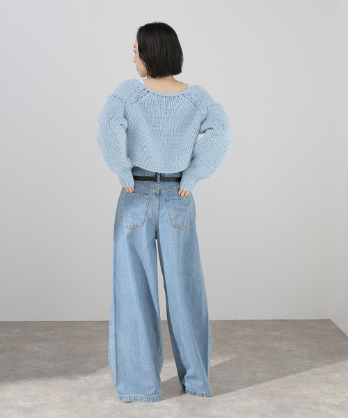 セール】roving hand ニットカーディガン（カーディガン/ボレロ