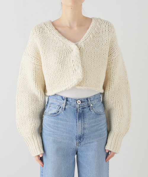 セール】roving hand ニットカーディガン（カーディガン/ボレロ