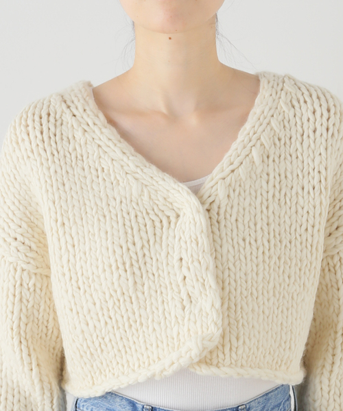 セール】roving hand ニットカーディガン（カーディガン/ボレロ