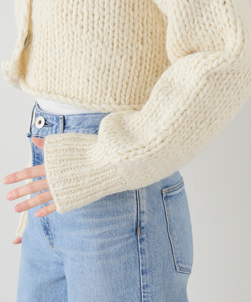 セール】roving hand ニットカーディガン（カーディガン/ボレロ