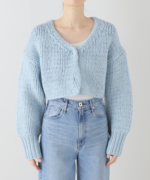 セール】roving hand ニットカーディガン（カーディガン/ボレロ