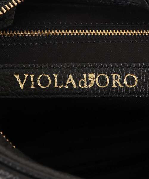 VIOLAd'ORO（ヴィオラドーロ）の「VIOLAd’ORO　ADRIA V-1483（ショルダーバッグ・レディース・ブラック・ONE）」の8枚目の写真