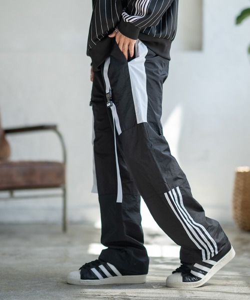 improves（インプローブス）の「サイバーパンク ナイロンラインパンツ（その他パンツ・メンズ・ホワイト/ブラック系/ブラック・MEDIUM/LARGE）」の9枚目の写真