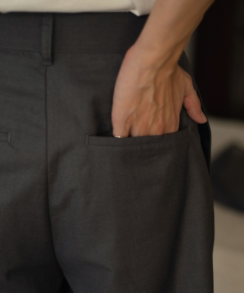 epnok（エプノック）の「箔プリントスラックス（スラックス・メンズ・チャコールグレー/ブラック・MEDIUM/LARGE/SMALL）」の12枚目の写真