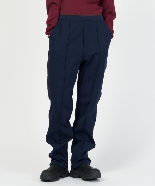 THE SHINZONE（ザ　シンゾーン）の「SIDE LINE TRACK PANTS サイド ライン トラック パンツ（その他パンツ・レディース・ブラウン/ネイビー・S0）」の2枚目の写真