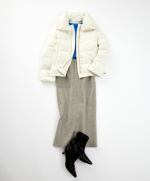 OPAQUE.CLIP(オペークドットクリップ)の「【抗菌防臭加工】トゥーキャップショートブーツ(ブーツ・レディース・ブラック/ベージュ系4・02/03)」の11枚目の写真