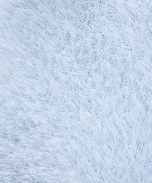 clear（クリア）の「肩アキリボンフェザーニットトップス [大人 フェミニン 上品]≪再入荷≫（ニット/セーター・レディース・サックスブルー/ブラック/アイボリー/グレイッシュベージュ/ピンク・F）」の20枚目の写真