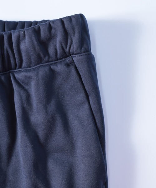 NYLAUS（ナイラス）の「防風 裏フリース イージースウェットパンツ（スウェットパンツ・メンズ・杢グレー/ブラック/その他/ネイビー・L/M/LL）」の6枚目の写真