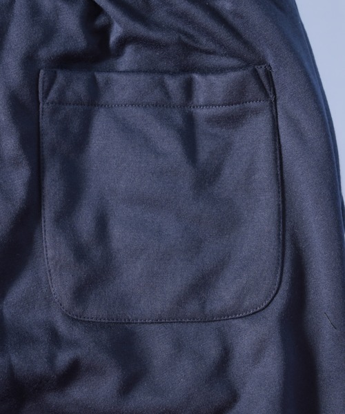 NYLAUS（ナイラス）の「防風 裏フリース イージースウェットパンツ（スウェットパンツ・メンズ・杢グレー/ブラック/その他/ネイビー・L/M/LL）」の8枚目の写真