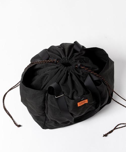 UNIVERSAL OVERALL(ユニバーサルオーバーオール)の「SHINGEN BUDOU BAG (L) / 信玄武道バッグ(ショルダーバッグ・レディース・ブラック・FREE)」の8枚目の写真