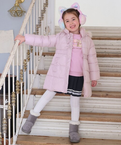 ANY（エニィ）の「裏シャギーアニマルトレーナー（スウェット・キッズ・ベージュ系/ライラック系/ネイビー系・130/100/90/110/120）」の16枚目の写真