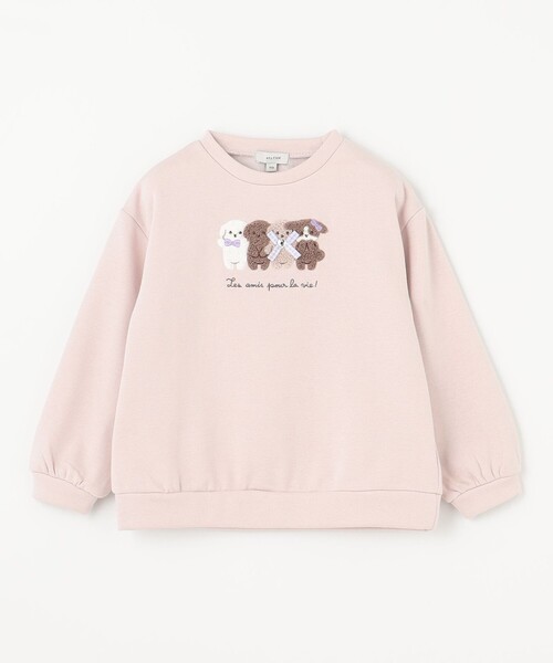 ANY（エニィ）の「裏シャギーアニマルトレーナー（スウェット・キッズ・ベージュ系/ライラック系/ネイビー系・130/100/90/110/120）」の20枚目の写真