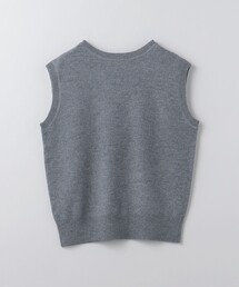 6（ロク）の「＜6(ROKU)＞ウール ボイル ニットベスト（ニット