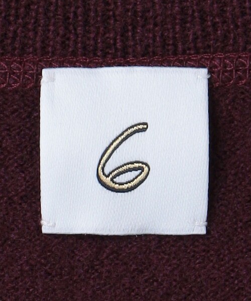 6（ロク）の「＜6(ROKU)＞ウール ボイル ニットベスト（ニット