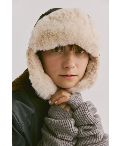 ファーフライトキャップ（キャップ）｜un/neu（アンノイ）の