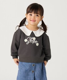 SHIPS Colors（シップス カラーズ）の「SHIPS Colors: 90～140cm /〈洗濯機可能〉ロゴ プリント カラー スウェット（スウェット）」