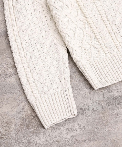 NIKE（ナイキ）の「NIKE NL L/S CABLE KNIT TURTLENECK FB7771-072