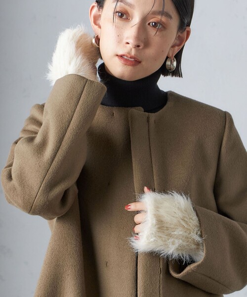 アームウォーマー2枚　モカ&ブラウン アームウォーマー2枚 モカ&ブラウン 楽天市場】【yuki×SOWAN