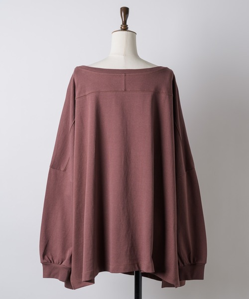 yae（ヤエ）の「2way loose sweat shirt / 2wayルーズスウェットシャツ（スウェット・レディース・ブラック/ベビーピンク/ライトグレー/ブラウン・FREE）」の21枚目の写真