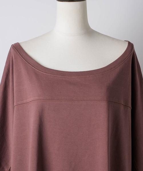 yae（ヤエ）の「2way loose sweat shirt / 2wayルーズスウェットシャツ（スウェット・レディース・ブラック/ベビーピンク/ライトグレー/ブラウン・FREE）」の22枚目の写真