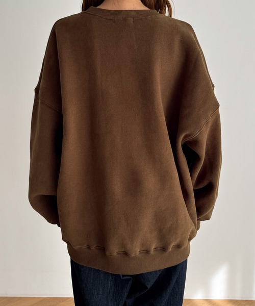 CANAL JEAN(キャナルジーン)の「El mar COLORADO裏起毛トレーナー(スウェット・レディース・ブラウン/ピンク/ベージュ・ONE SIZE)」の13枚目の写真