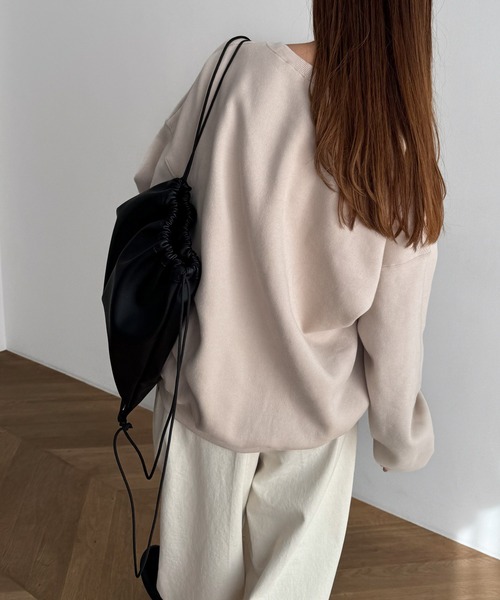 CANAL JEAN(キャナルジーン)の「El mar COLORADO裏起毛トレーナー(スウェット・レディース・ブラウン/ピンク/ベージュ・ONE SIZE)」の18枚目の写真