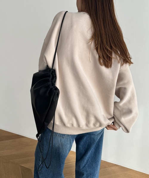 CANAL JEAN(キャナルジーン)の「El mar COLORADO裏起毛トレーナー(スウェット・レディース・ブラウン/ピンク/ベージュ・ONE SIZE)」の21枚目の写真