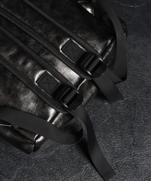 GLARE(グレア)の「【GLARE】メタルロゴ バックパック / Metal logo backpack(バックパック/リュック・メンズ・ブラック・ONE SIZE)」の15枚目の写真