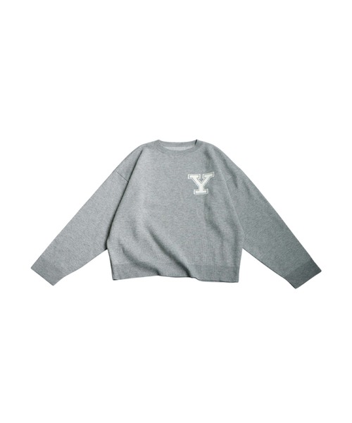 antiqua(アンティカ)の「YALE カレッジロゴニット(ニット/セーター・レディース・ネイビー/ブラック/グレー・ONESIZE)」の8枚目の写真