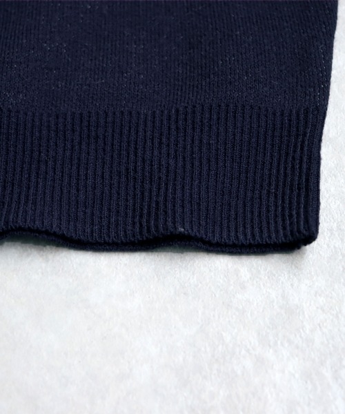 antiqua(アンティカ)の「YALE カレッジロゴニット(ニット/セーター・レディース・ネイビー/ブラック/グレー・ONESIZE)」の4枚目の写真