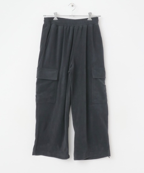 SENSE OF PLACE by URBAN RESEARCH（センスオブプレイスバイアーバンリサーチ）の「フリースカーゴパンツ（その他パンツ・メンズ・ライトグレー/ネイビー/ミント・MEDIUM/LARGE）」の18枚目の写真