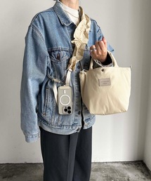 SPRUCE | EM: SPRUCE 2WAY A5 ギャザー 超軽量 ラホール2WAYトート ショルダーバッグ(ショルダーバッグ)