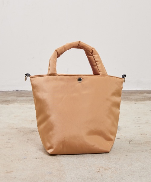 SPRUCE（スプルース）の「EM:　SPRUCE 2WAY A5 ギャザー 超軽量　ラホール2WAYトート　ショルダーバッグ（ショルダーバッグ・レディース・アイボリー/ブラック/ベージュ/ブルー・FREE）」の21枚目の写真