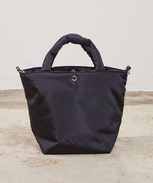 SPRUCE（スプルース）の「EM:　SPRUCE 2WAY A5 ギャザー 超軽量　ラホール2WAYトート　ショルダーバッグ（ショルダーバッグ・レディース・アイボリー/ブラック/ベージュ/ブルー・FREE）」の14枚目の写真